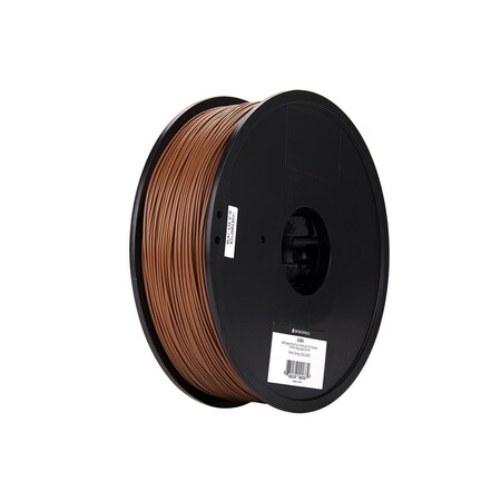 Monoprice MP Select PLA Plus+ Premium 3D Filament 1.75mm 1kg/spool_ Brown 33883